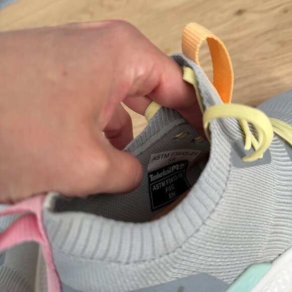 Timberland PRO Womens Setra Composite Toe Sneaker Shoe Size 7 Gray ReBOTL Safety - Picture 10 of 14